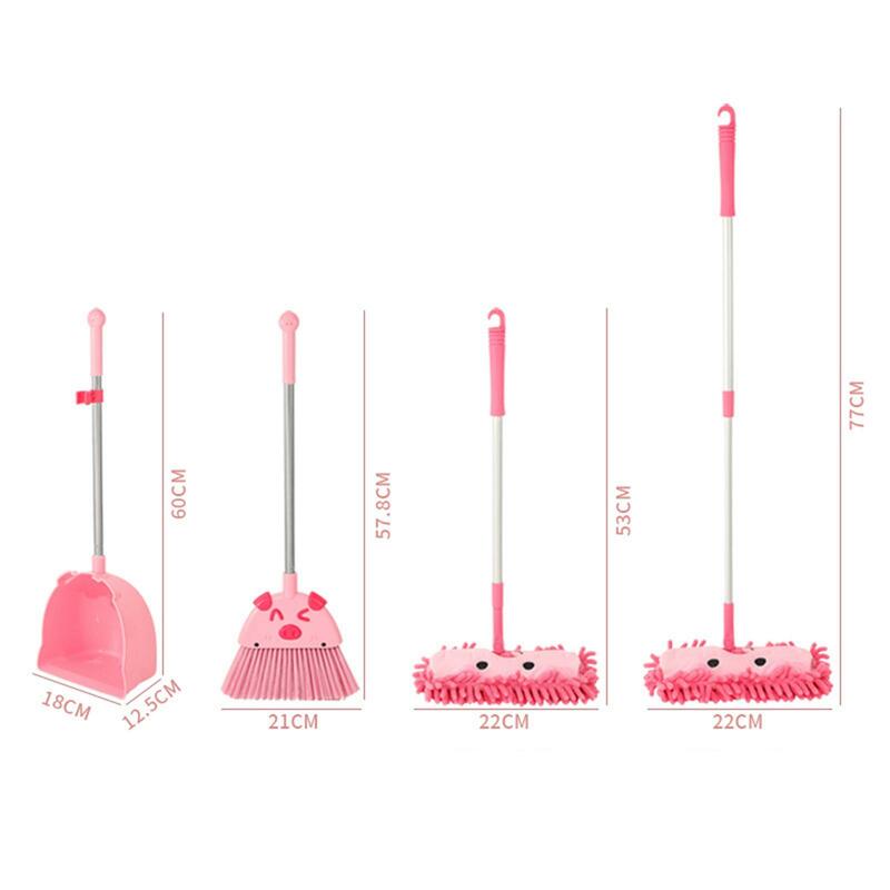 Kids Cleaning Toy Set Toddlers Broom Set Little Housekeeping