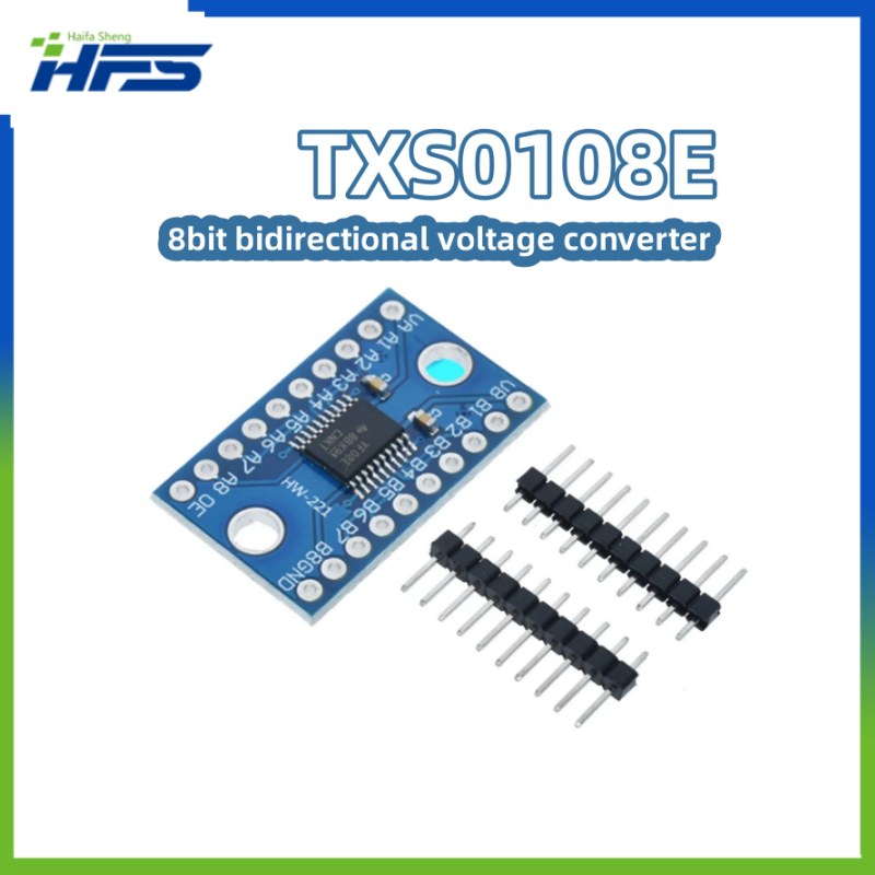 وحدة تحويل ثنائية الاتجاه لمستوى المنطق ، تحويل متبادل ، TXS0108E ، 8 قناة ، 3.3 فولت ، 5 فولت