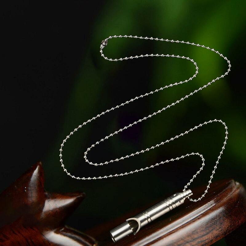 Ожерелье для кемпинга, легкий портативный тренировочный многоцелевой ожерелье со свистком для экстренных ситуаций