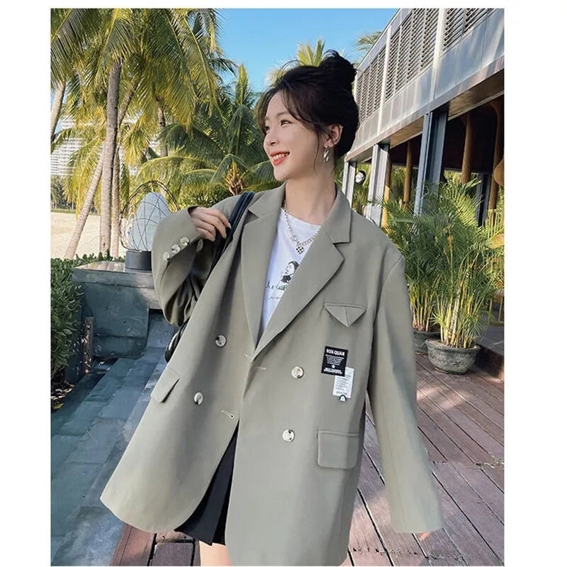 Senior Design Sense Minority Blazet Jacket Female Spring and Autumn 2023 New Western Style Korean Loose Small Suit Jacket M896