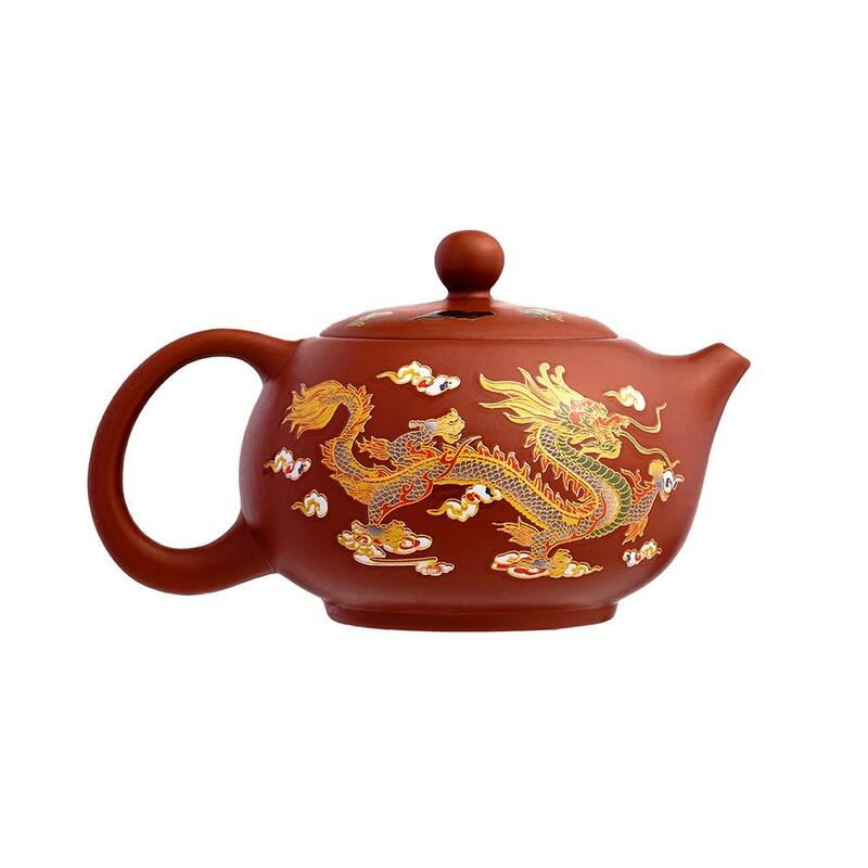 Farbwechsel Teekanne Set mit 2 Tassen und Fall Keramik Teaset Anfänger brauen Fu Tee maschine Geschenke an Vater, Älteste