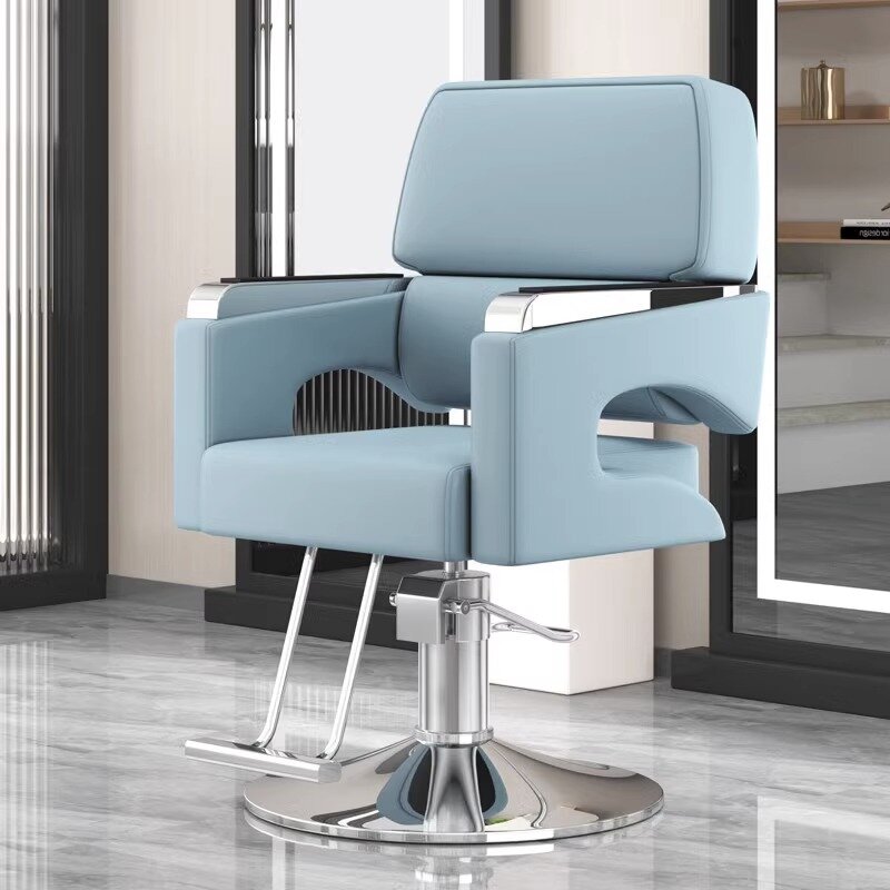 Stylist Vanity Barber Chairs Manicure Modern Luxury estetica poltrone da barbiere sgabello per Manicure Silla Giratoria Salon Furniture