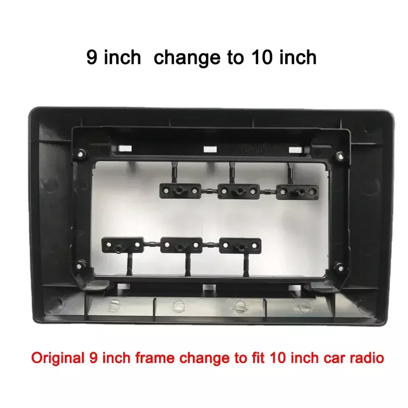 Car Radio Switch Frame, Fascia Convert Frame, adequado para todos os modelos automáticos, 9 10 "a 7", 9 a 10"
