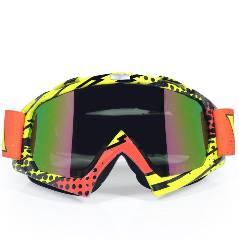 Professional Motocrossแว่นตาแว่นตาแว่นตากลางแจ้งปิดแผนที่มอเตอร์ไซค์สำหรับรถจักรยานยนต์แว่นตา