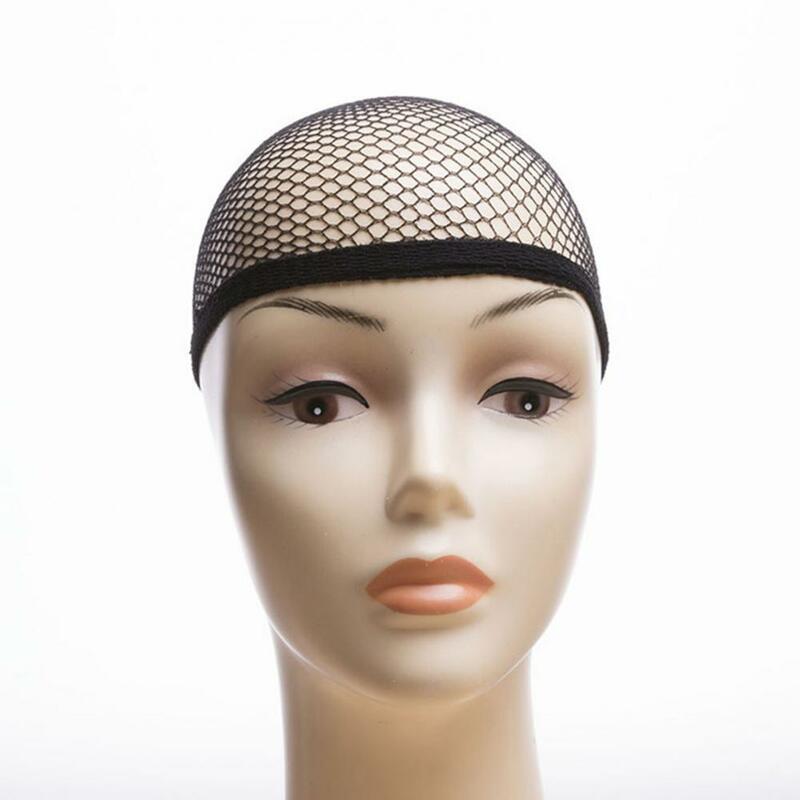 Stretch Mesh Wig Cap para fazer perucas, rede de cabelo, malha legal, Weave Hairnets, tamanho livre, 1 pc por pacote