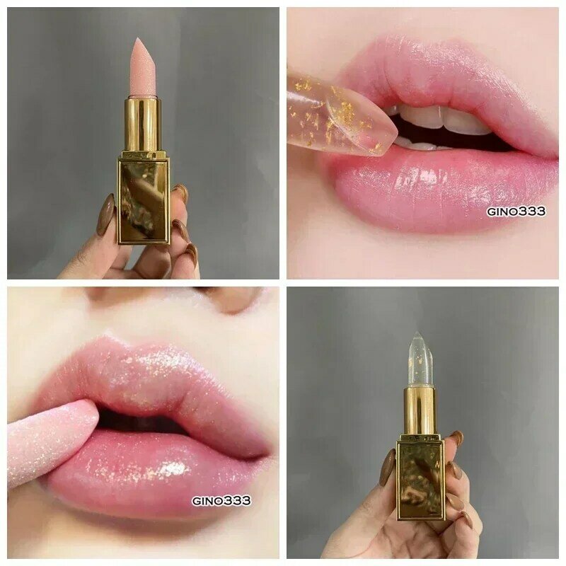 New arrival High Quality New Makeup Gilt Lipstick Flash /Lip Blush Color Changing Lip Balm Lipstick 3g Makeup Cosmetic