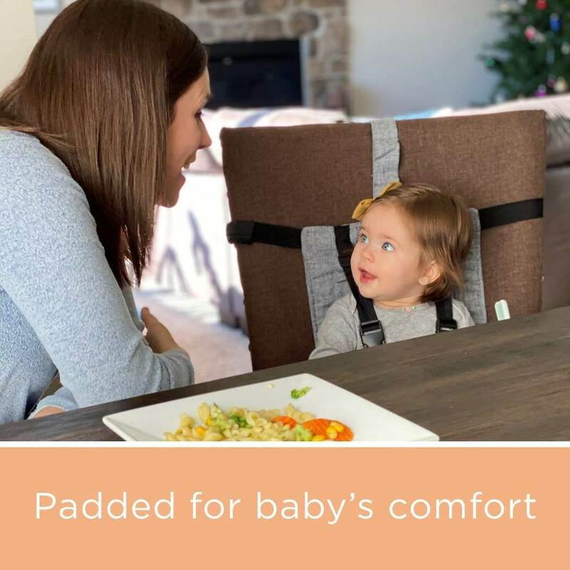 Sabuk kursi makan bayi, dapat disesuaikan perlindungan keselamatan makan anak penjaga kursi mobil Harness keselamatan menghentikan bayi tergelincir jatuh