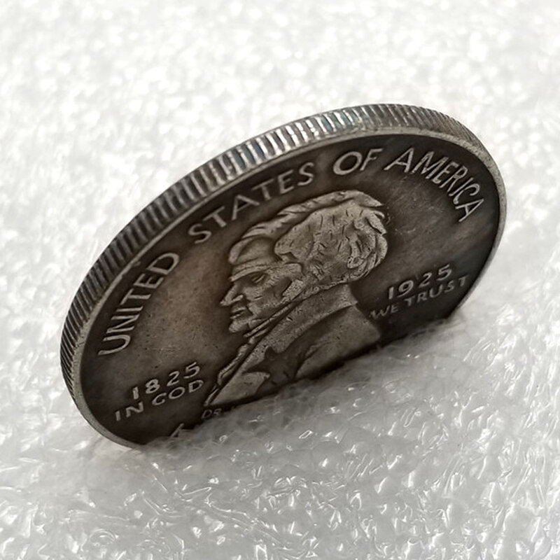 Роскошные парные карманные монеты 1925 форт Ванкувер за полдоллара, романтические монеты США, памятные монеты на удачу + подарочный пакет