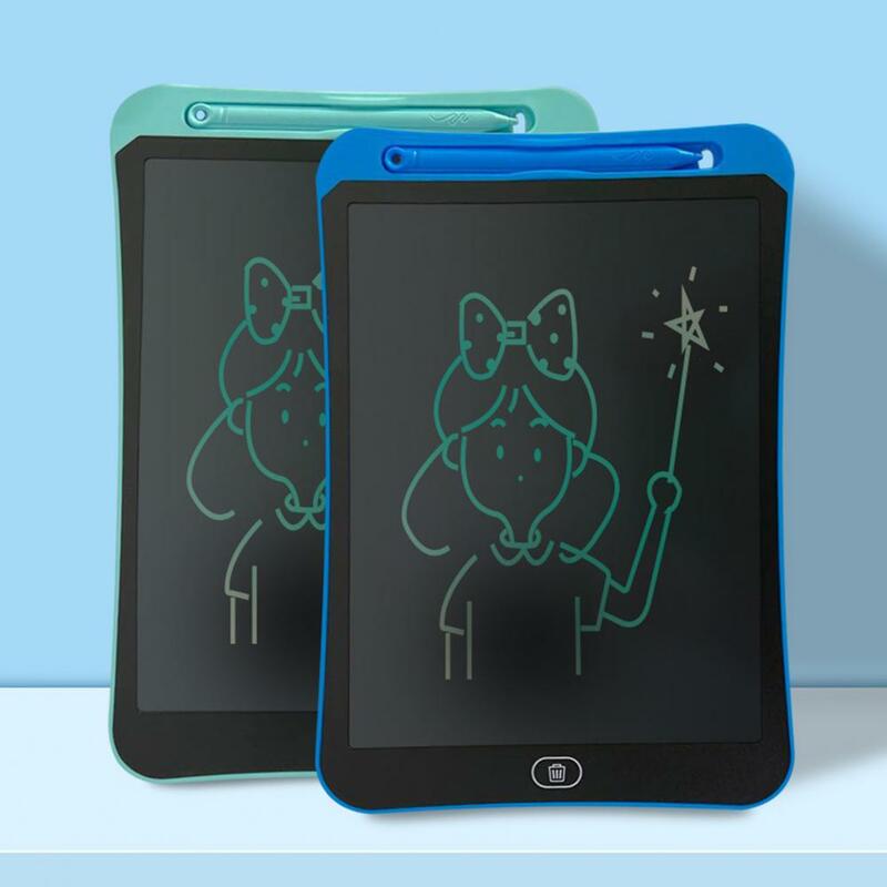 Tablero de dibujo con botón de un clic para niños, almohadilla de dibujo gráfico electrónico, tableta de escritura a mano LCD, juguete para niños, 10 pulgadas