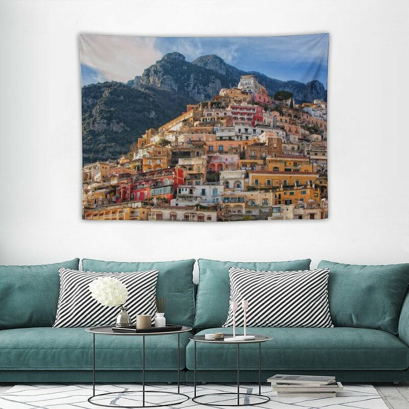 Italien, Positano Tapisserie Tapete für die Wand ästhetische Raum dekoration Dekoration Raum