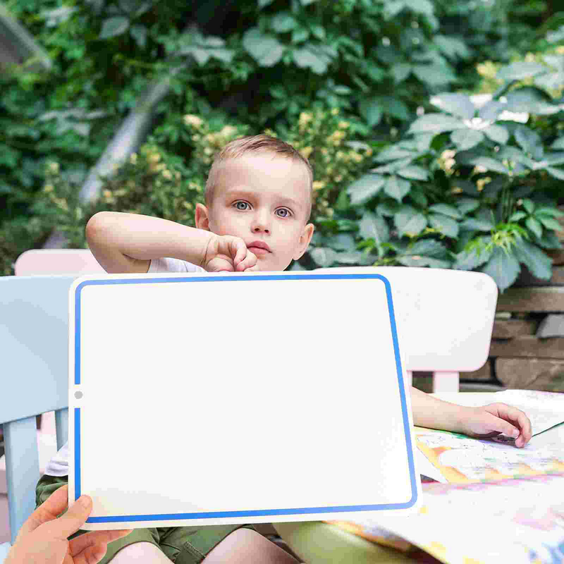 Mini tableau à dessin magnétique effaçable à sec, petit tableau blanc, bloc-notes de bureau pour enfant