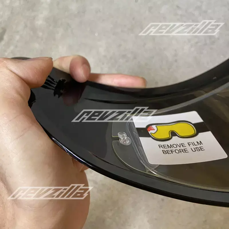 Parche antiniebla transparente de repuesto 70 Max Vision adecuado para K1 / K3 SV / K5 / Strada con visera GT2 lente de casco compacta película antiniebla