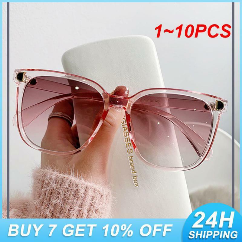 1-10 шт., женские дорожные солнцезащитные очки с защитой от ультрафиолетовых лучей