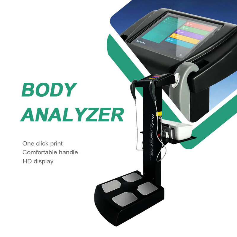 Professionele Lichaamssamenstelling Analyzer Intelligente Body Meetinstrument Esthetiek Vet Test Lichaamselementen Analyze Machine