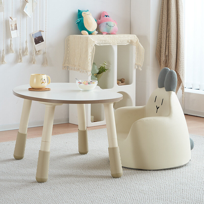 Canapé en cuir imperméable pour enfants, canapé-lit confortable pour bébé, chaise de dessin animé pour enfants paresseux, chaise pour tout-petits, lavable et perfectionné