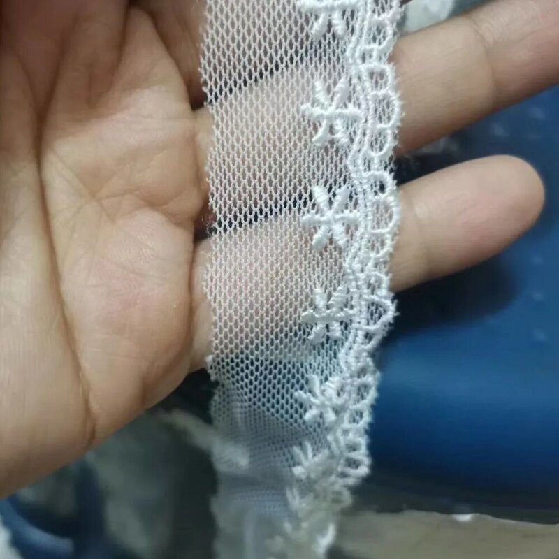 New Cheap Multi-Style Lace Materials Guipure Elastic Ribbon Embroidery Lace Fabric Wedding Dresses Laces For Dress dentelle L-44