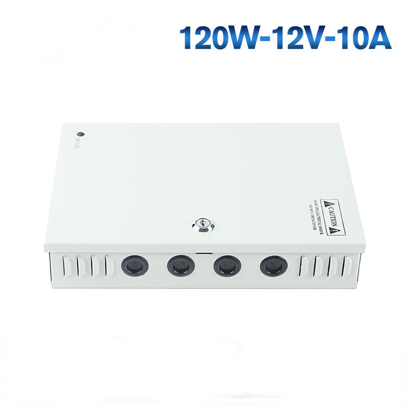 120W-12V-18CH 12V10A Switching Power Supply Intelligent Control System Power Supply Library System Equipment Power Supply