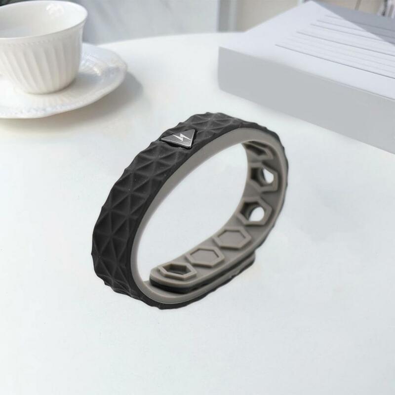 Nuttige Flexibele Niet-Fading Buitensport Anti-Statische Armband Voor Vrouwen Sport Armband Siliconen Armband