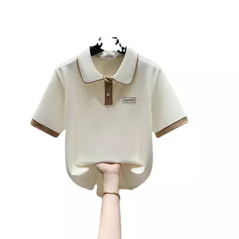 Новинка, женская летняя одежда для гольфа с коротким рукавом, женская летняя облегающая и дышащая одежда с коротким рукавом