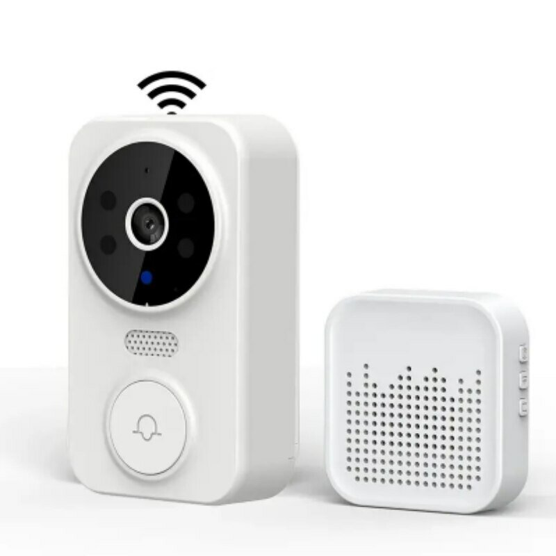 Звонок дверной беспроводной с Wi-Fi, аккумулятором и камерой ночного видения
