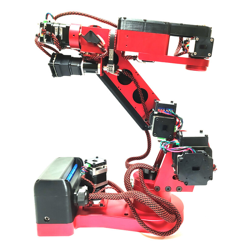 2KG obciążenia 6 DOF ramię robota przemysłowych pulpitów AR4 mechaniczne ramię do szkolenia projektu AI do silnika krokowego ROS Open Source robota