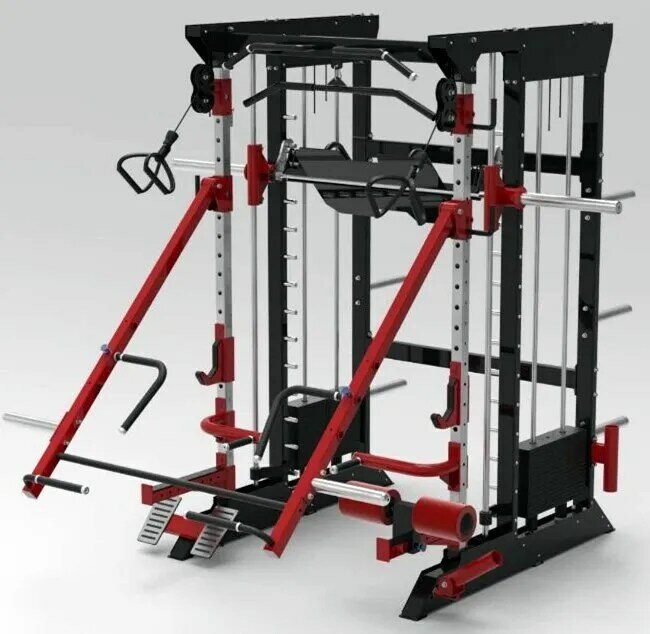 Hot Koop Gym Apparatuur Multi Functionele Smith Machine Voor Thuis Of Gym Gebruik
