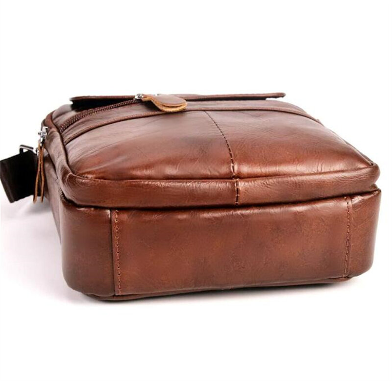 Handtas Originele Leisure Schoudertas Man 100% Koeienhuid Luxe Ontwerp Messenger Bag Crossbody Tassen Voor Mannen