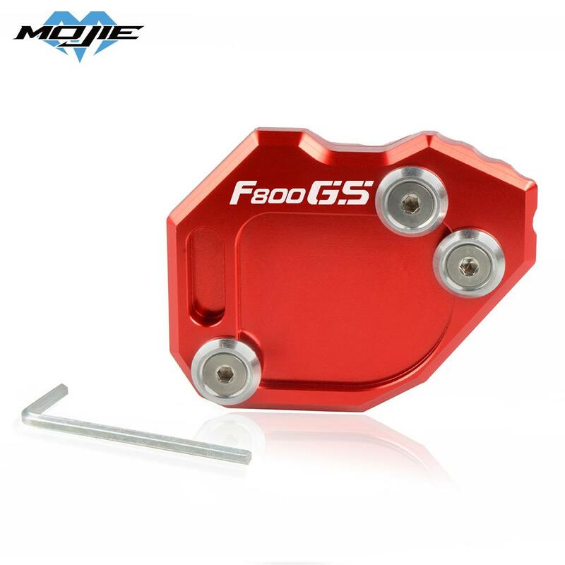 For BMW F800GS F800 GS F 800 GS Adventure Kickstand Extension Foot Side Stand Enlarger Plate Motorcycle 2008-2018 2009 2010 2012