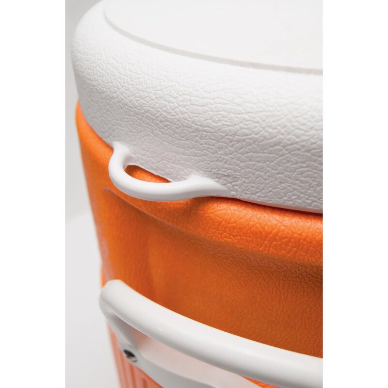 Igloo 5 Gallon Heavy-Duty Polyethylene Beverage Cooler Jug - Orange (18.9 LT capacity)