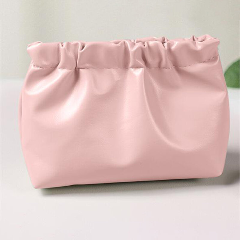 Borsa portaoggetti a mano di piccole dimensioni rossetto cosmetico borsa portaoggetti per piccoli oggetti borsa portaoggetti in pelle borsa per cosmetici
