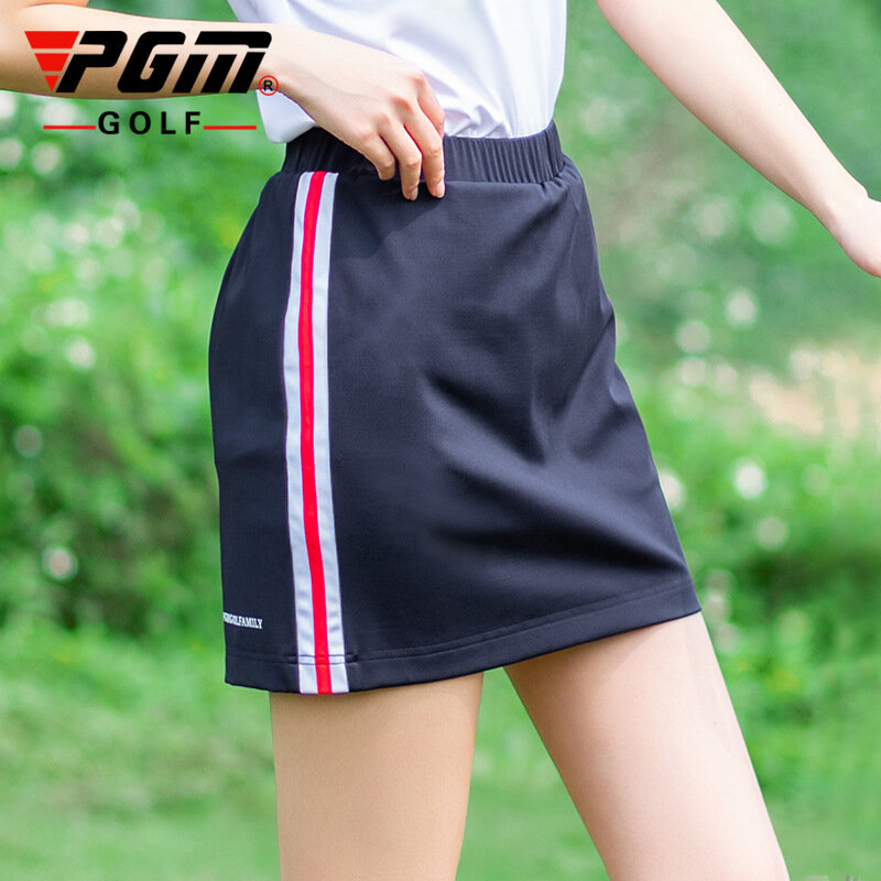 PGM Женская одежда, юбка, летние брюки для гольфа, короткая юбка, анти-блеск, удовольствие, теннисная безопасная Юбка со складками QZ061