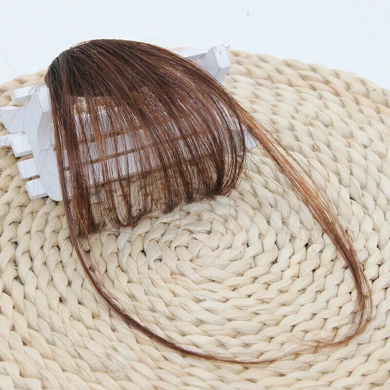 1Pc High Quality Synthetic Bangs Hair Clips Fringe Hair Pieces The Clips Front Neat Bang Good Hair Styling Accessories