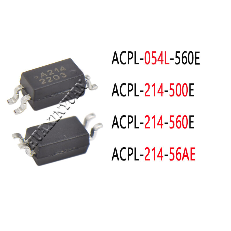 Chip IC original, ACPL-054L-560E, ACPL-214-500E, ACPL-214-560E, ACPL-214-56A, E, ACPL-214, ACPL-054L, SOP4, ACPL-2, Novo, 1Pc Lote