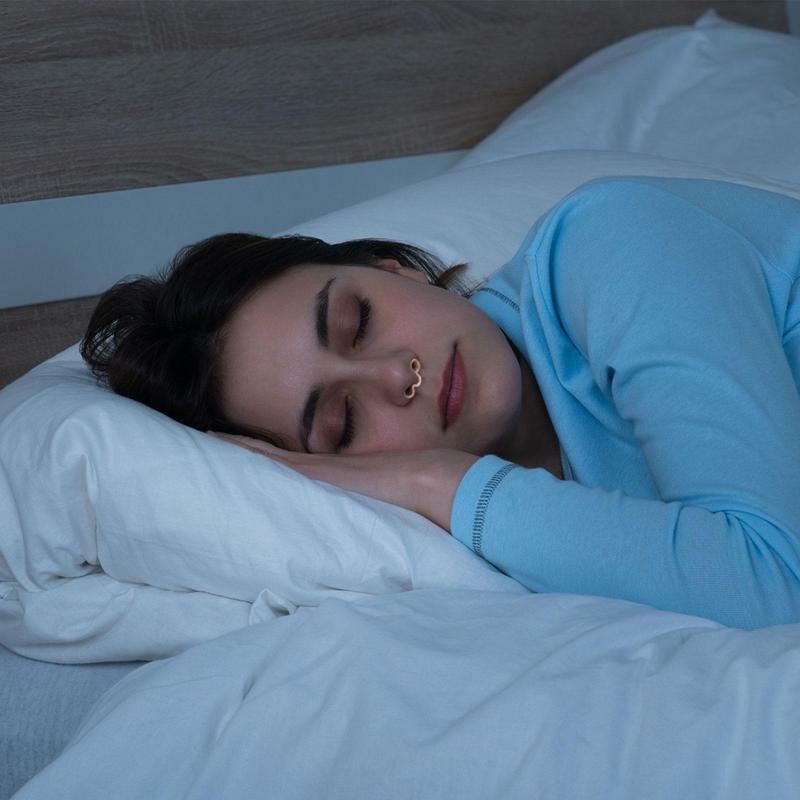 Dilatadores de silicona reutilizables para mujer, dispositivo antirronquidos de 4 uds, ayuda a desarrollar buenos hábitos de respiración del sueño