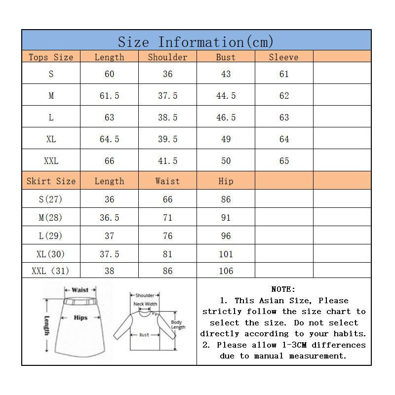Blktee Women A-lined Slim Golf Skirt Anti-empty Pleated Skorts Lady Ruffles Elastic Shirt Girls Long Sleeve Casual Tops Suits