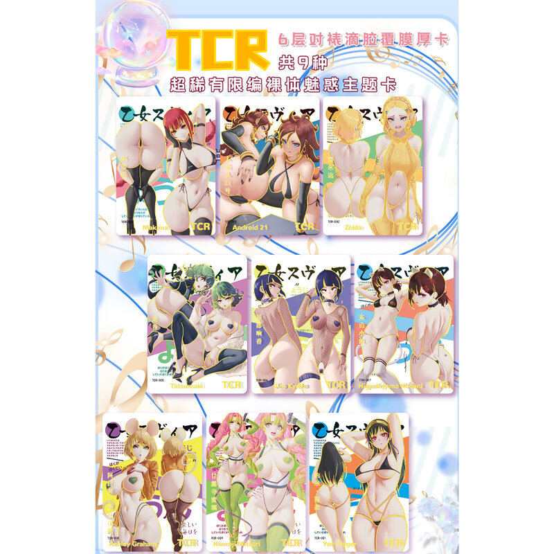Nieuwe Groothandel Godin Verhaal Senpai 5 Kaarten Anime Games Meisje Party Badpak Bikini Feest Booster Box Hobby Cadeau