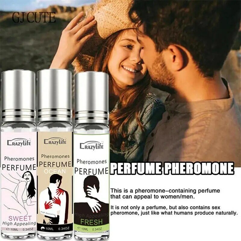 10ml Erotic Original Fragrance Pheromone For Women Man Body Spray Attract Girls Scented Water Flirt Spray Pockets  De Mujer