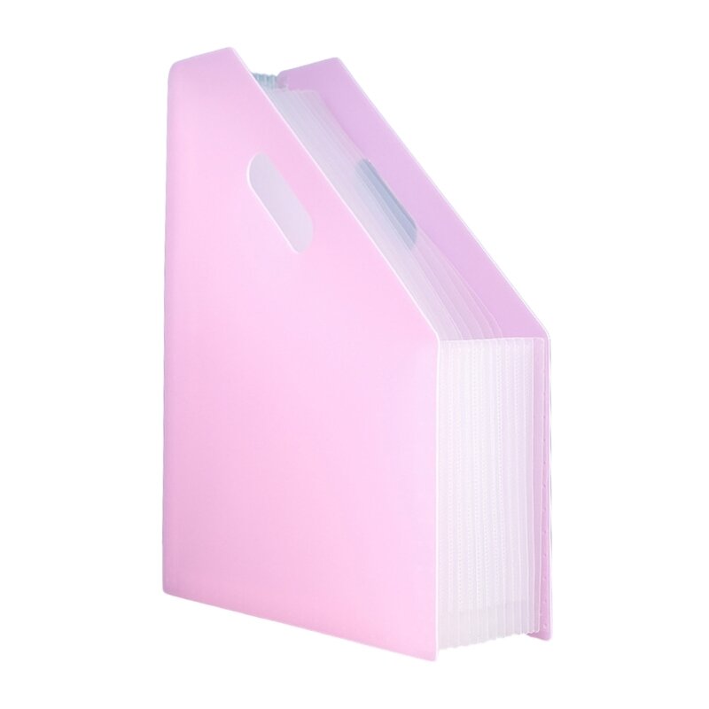File Akordeon Meja Folder File Memperluas Vertikal Tempat Majalah Deskstop untuk Rumah Kelas Kantor