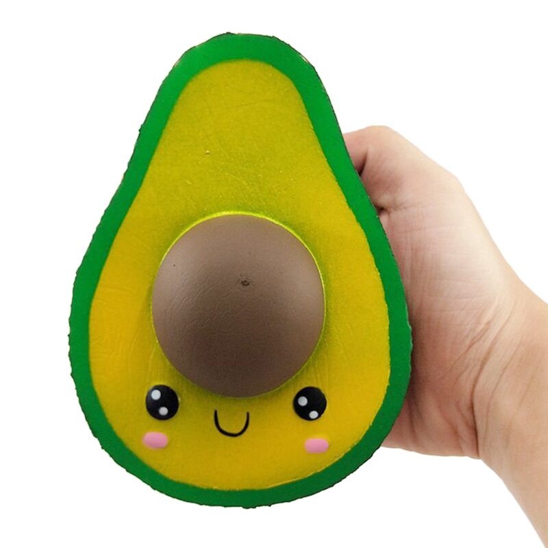 1Pc Set Chocolate Avocado Anxiety & Stress Relief Squeeze Toy for Kids Dropship