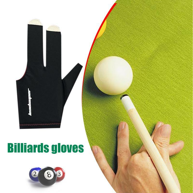 Мягкие перчатки для бильярда, эластичные дышащие перчатки для бильярда