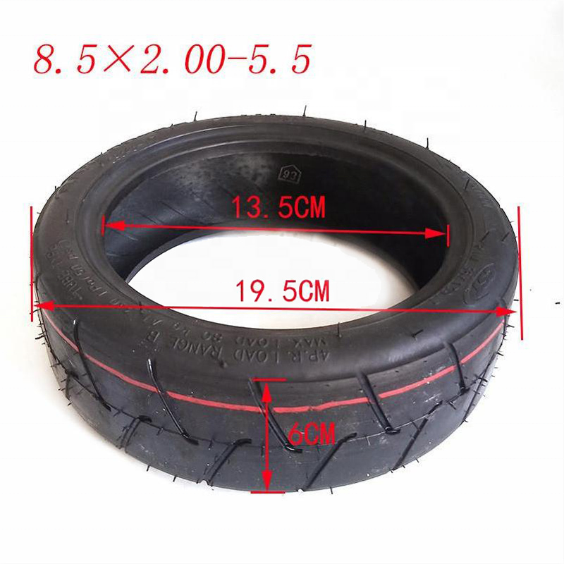 Scooter Parts 8.5x2-5.5 Outer Tire 8.5inch Outer Tyre For Zero 8x INOKIM Light Series V2 Electric Scooter Accessories