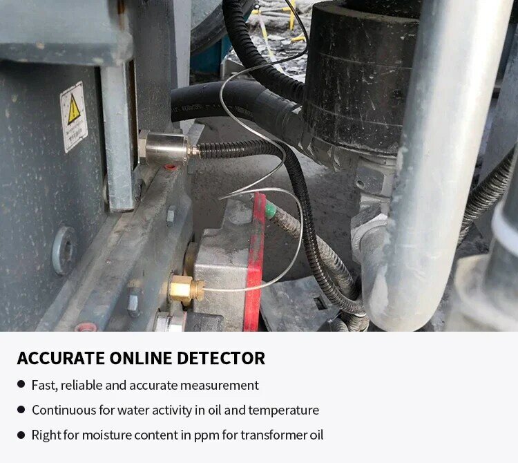 Sensor da umidade do óleo da elevada precisão, sensor do LDH100 IFM