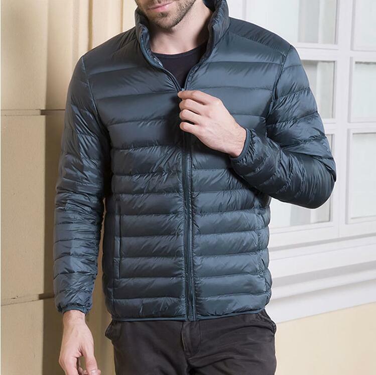S-6XL jaket bertudung untuk pria, jaket Luaran portabel Ultra ringan musim semi, mantel penahan angin tahan air untuk pria