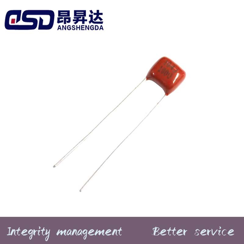Cbb Kondensator 0,1 v104j uf 100nf p5 Kondensator Metall film kondensator Stift abstand 5mm