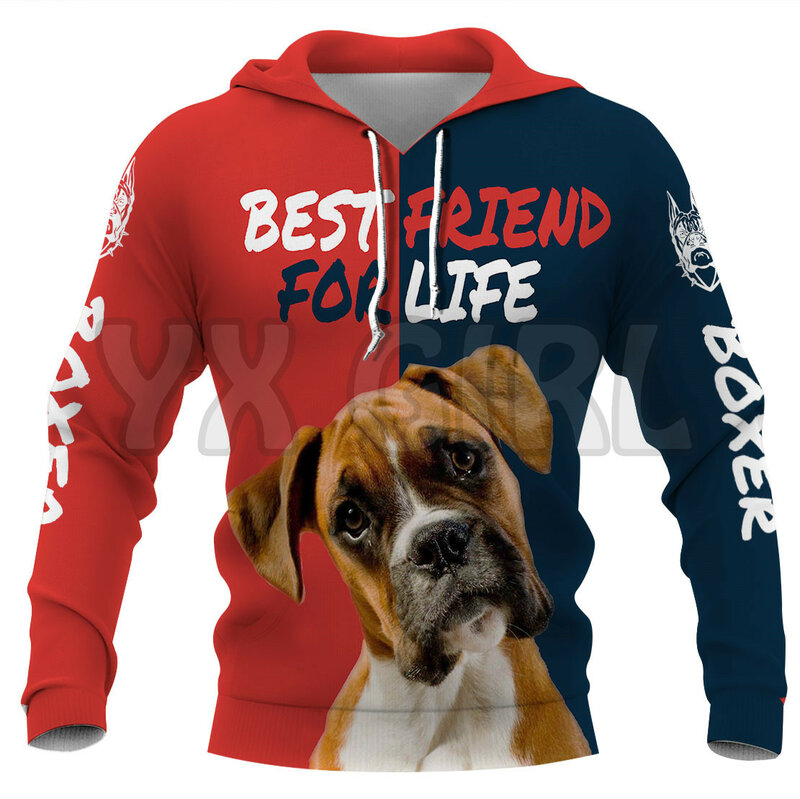 Amstaff 3d impresso hoodies unisex pullovers engraçado cão hoodie casual rua agasalho