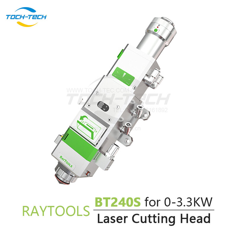 Raytools BT240S สำหรับ0-3kw F125โลหะ qbh/150/200มม. เลนส์โฟกัสอัตโนมัติหัวตัดเลเซอร์ไฟเบอร์ต่ำ