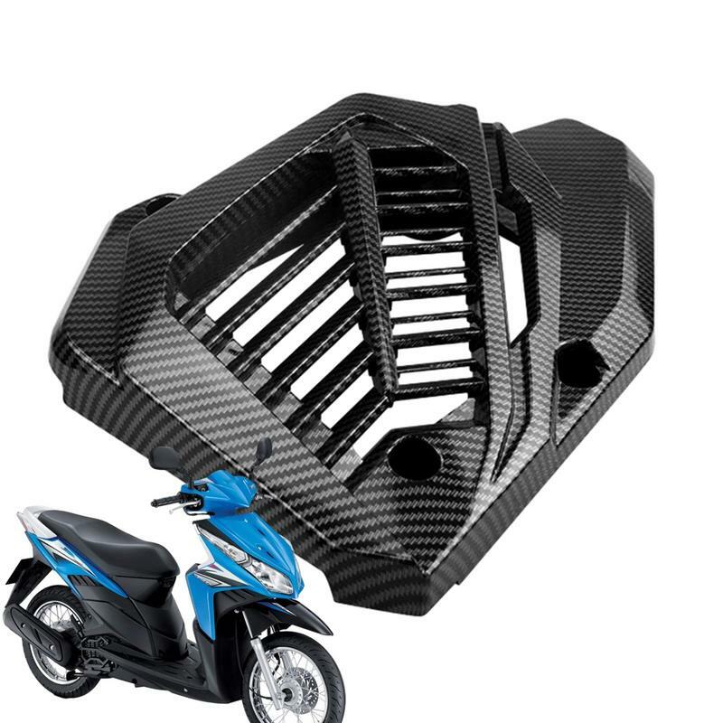 Protezione del serbatoio dell'acqua del motociclo copertura protettiva protezione del serbatoio protezione di ricambio griglia scudo anteriore modificato in fibra di carbonio