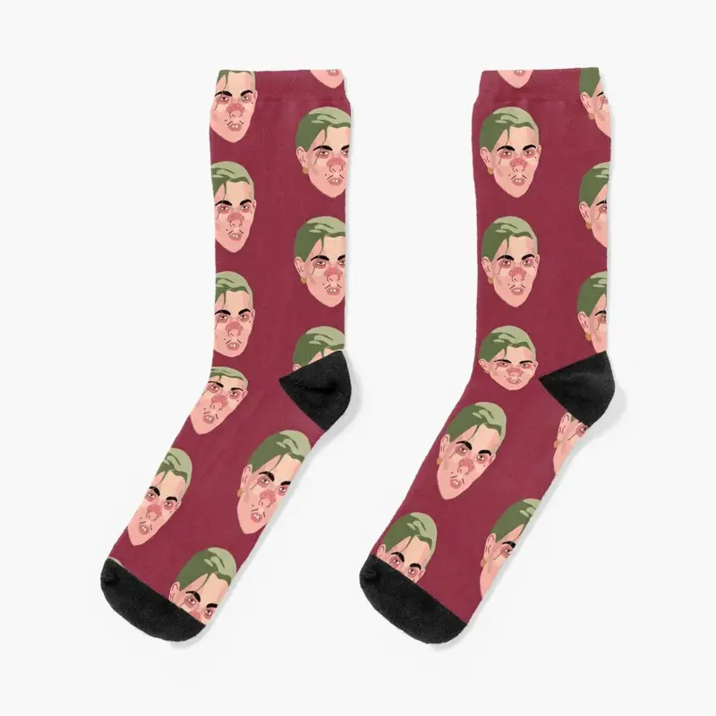 Dorian Electra Socks kawaii new year funny sock calzini da uomo da donna