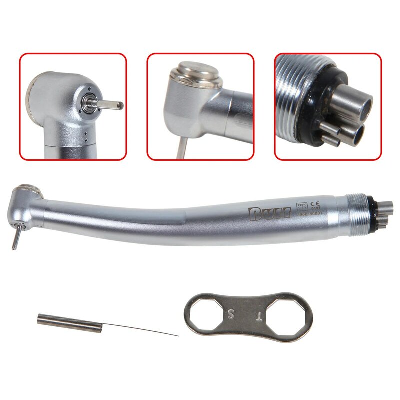 NSK Style Dental Replaced Cartridge Air Turbine Rotor For High Speed Handpiece Push Button stainless steel material