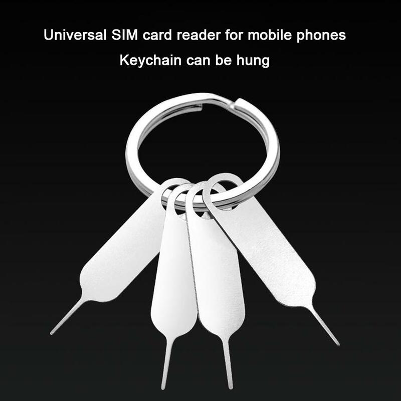 Karten entnahme Nadel Android Sim Apple Phone Mobile Schlüssel bund alle Leser Karte gehärtet Universal Stahl B9W6